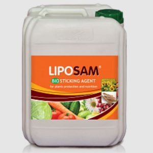 Liposam Adhesive - fixează biopreparatele și alte preparate de protecție și nutriție a plantelor pe materialul săditor. Retine umiditatea